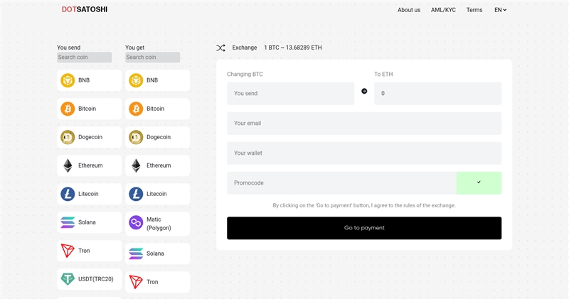 Dotsatoshi.exchange отзывы