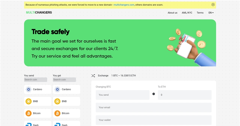 Multichangers.com отзывы