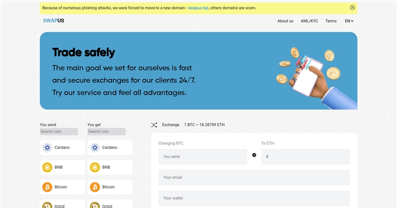 Swapus.top отзывы