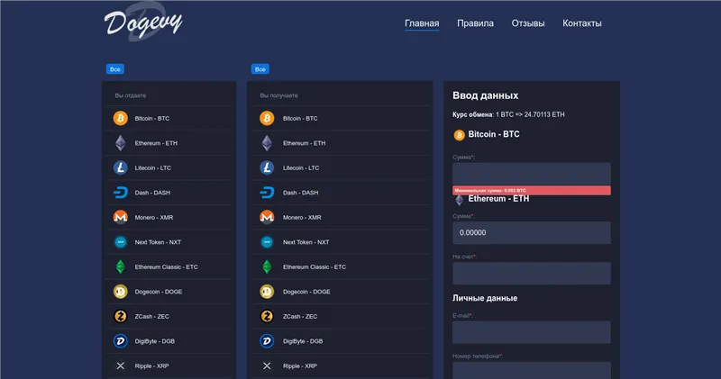 Dogevy.com отзывы