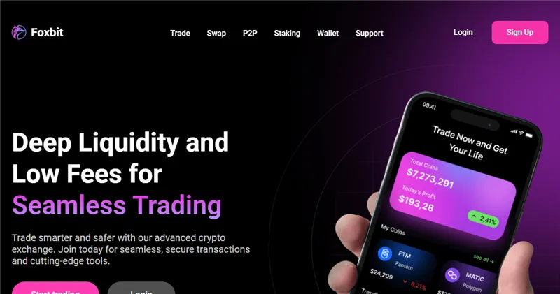 Foxbit.io отзывы