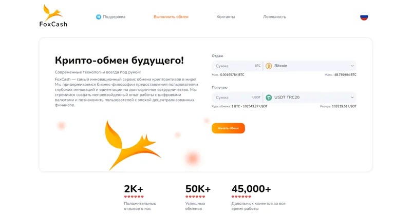 Foxcash.org отзывы